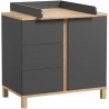 Commode bebe design 3 tiroirs, Gamme altitude, marque vox