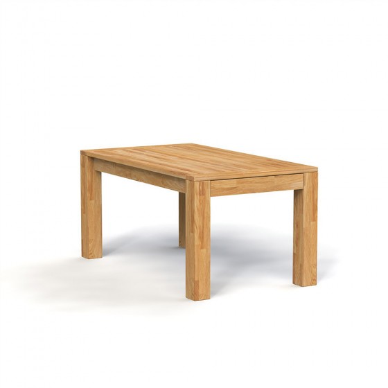 Table a diner en chêne et avec rallonge, Gamme puno
