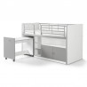 Lit compact enfant 90x200 avec bureau- Gamme bonny