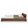 Lit double  design adulte en bois pin massif  , Gamme nash