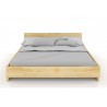 Lit bas design en  bois pin massif , Gamme slim