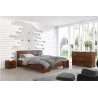Lit en bois massif pin , Gamme indigo