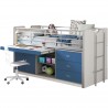 Lit compact enfant 90x200 avec bureau rabattable- Gamme bonny