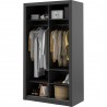 Armoire dressing design 2 portes coulissantes , Gamme concept