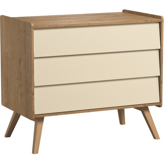 Commode bebe 3 tiroirs , Gamme vintage, marque vox