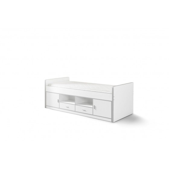 Lit enfant 90x200 avec rangements, Gamme bonny