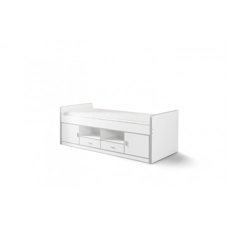 Lit enfant 90x200 avec rangements, Gamme bonny