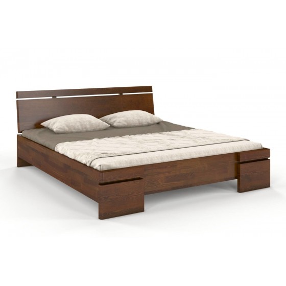 LIT CONTEMPORAIN ADULTE EN BOIS PIN MASSIF  ? GAMME NASH