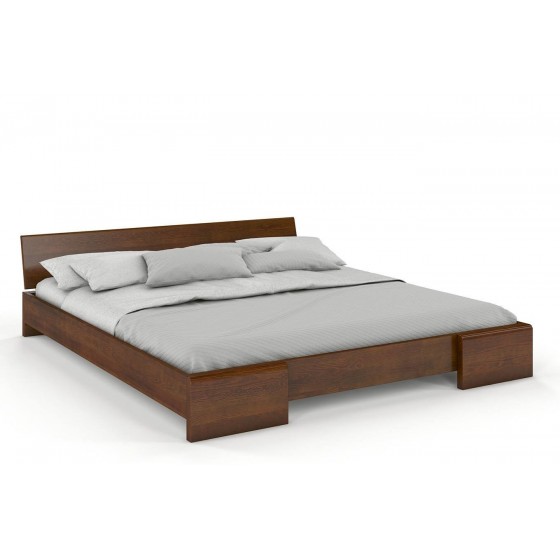 Lit adulte design en pin massif , Gamme indigo