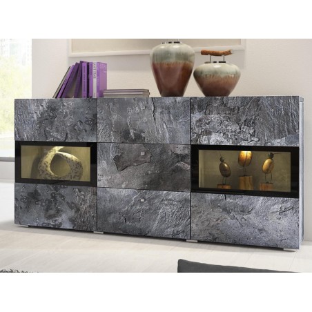 Buffet 2 portes et 3 tiroirs, Gamme Baros