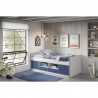 Lit enfant 90x200 avec rangements, Gamme bonny