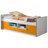 Lit enfant 90x200 avec rangements, Gamme bonny