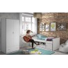 Lit enfant 90x200 avec rangements, Gamme bonny