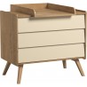 Commode bebe 3 tiroirs , Gamme vintage, marque vox