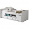 Lit enfant 90x200 avec rangements, Gamme bonny