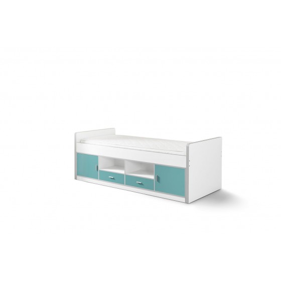 Lit enfant 90x200 avec rangements, Gamme bonny