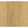 Bibliothèque enfant, 2 tiroir(s), longeur 55 cm, couleur Chêne et Blanc, Gamme Vita