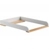 Commode 3 tiroirs, Gamme nature Blanc Oui
