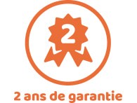 Garantie : 2 ans