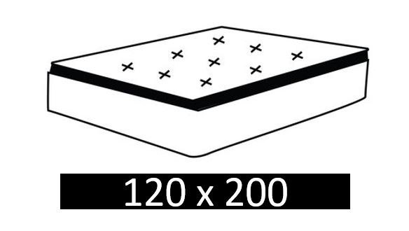 Dimension Matelas : 120 x 200