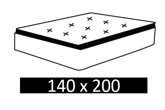 Dimension Matelas : 140 x 200