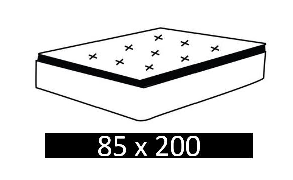 Dimension Matelas : 85x200 cm
